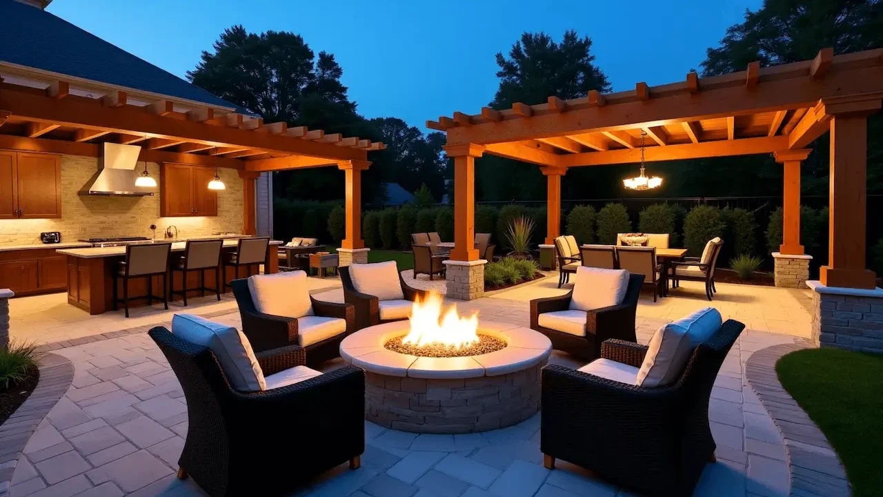Fire Pits, Pergolas, and More: Hardscaping That Add Value to Your Home