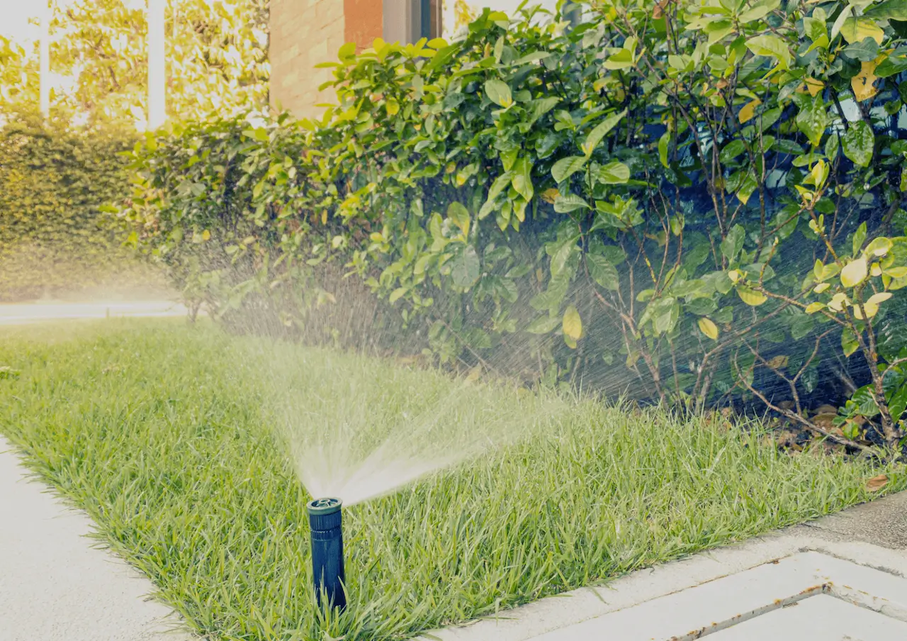 This Castle Pines sprinkler was repaired by Omni Landscape.