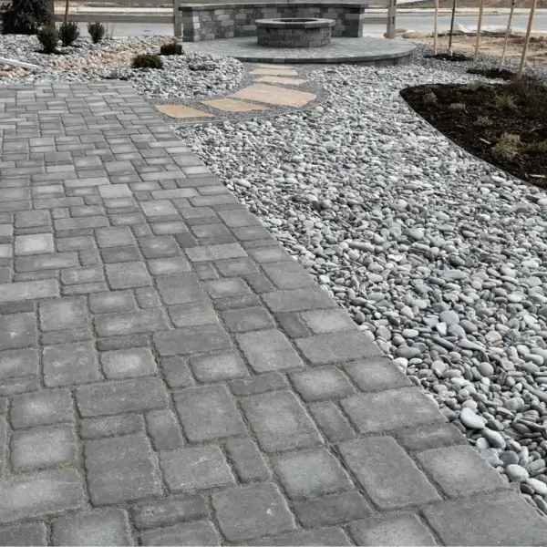 xeriscape project rock beds and paver patios xeriscape project rock beds and paver patios